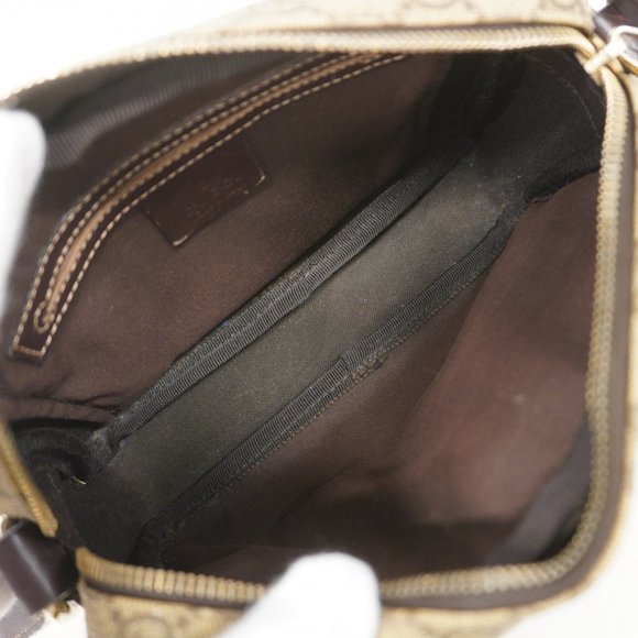 Gucci GG Supreme Shoulder Bag 201447 Brown Women's - Picture 4 of 10